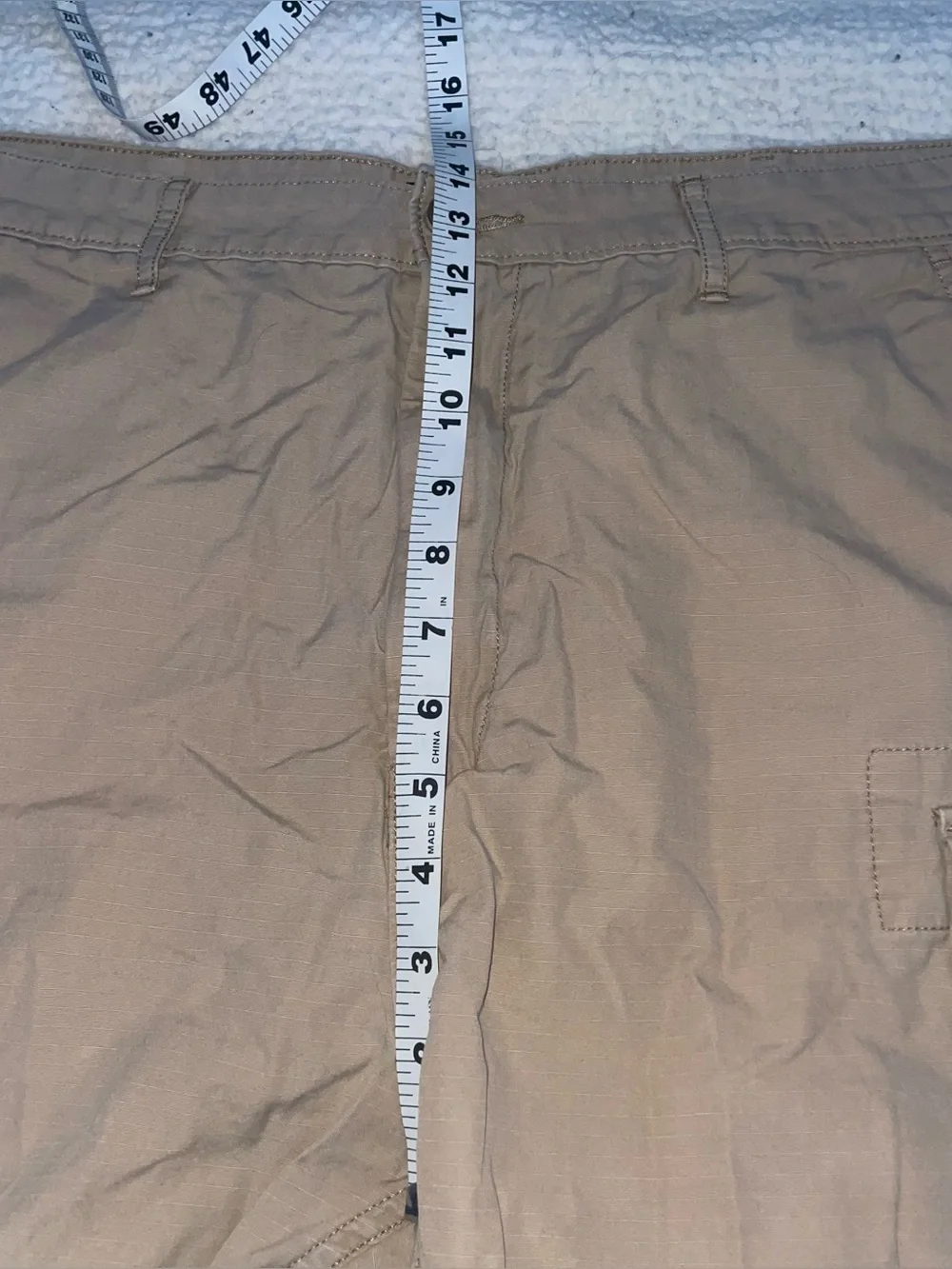 Levi Strauss & Co. Two Horse Tan Cargo Shorts 40W